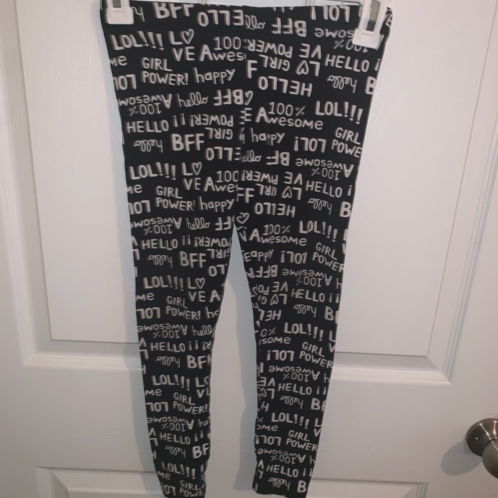 Kids Carters Trendy Tights Size 7